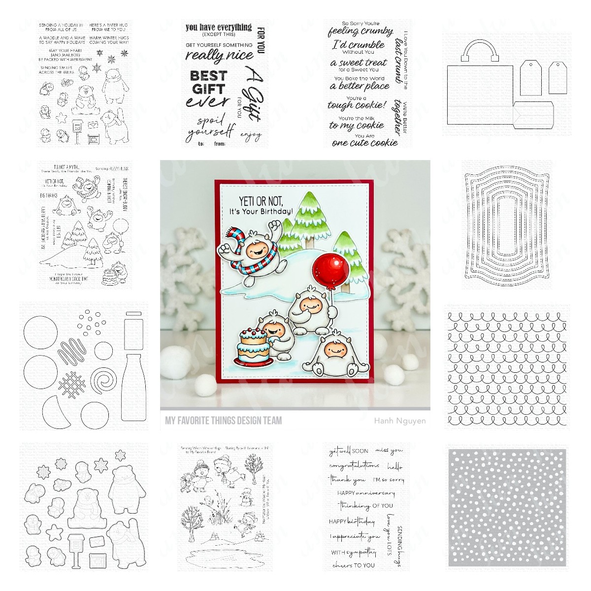 Winter Clothing Drawing - DIYスクラップブッキング、クリスマスローズ、クリアスタンプ、DIY鉛筆、描画テンプレート、装飾、日記、冬のカップ、新しい用の金属製の切り