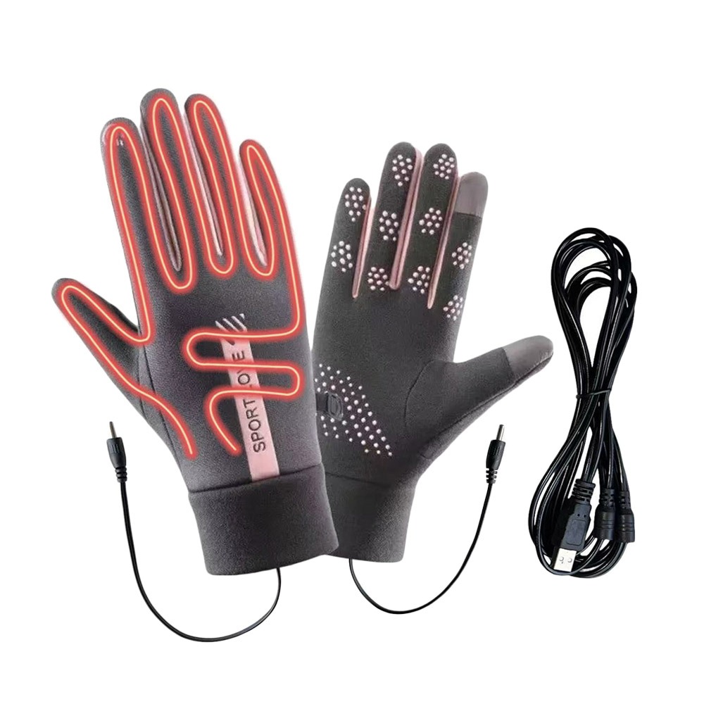 クリエイティブな冬用USB加熱手袋、調整可能な防水充電式手袋 - Heated Gloves Electric のレビューと価格