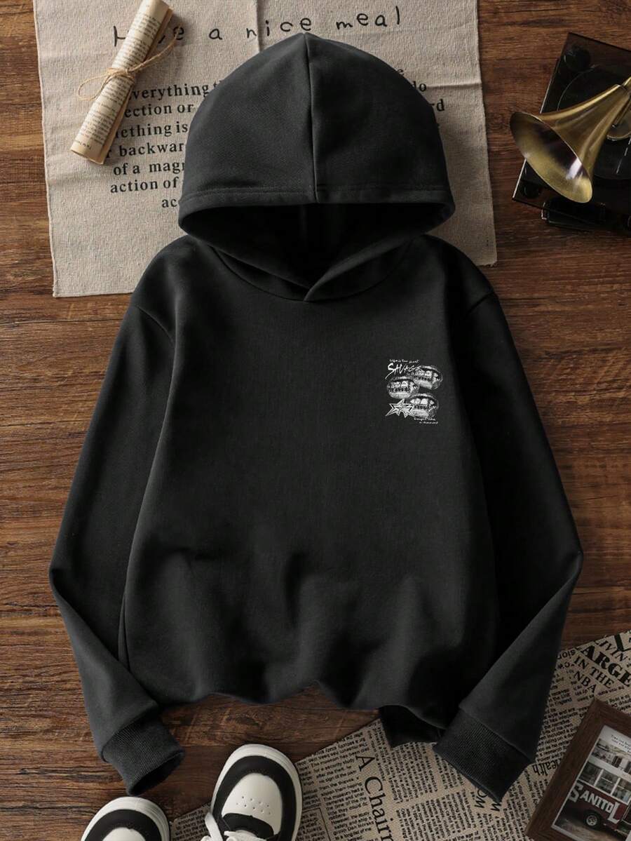 1枚入り、女の子用、裏起毛の厚手で暖かいスウェットシャツ。若 - Winter Clothing Drawing のレビューと価格