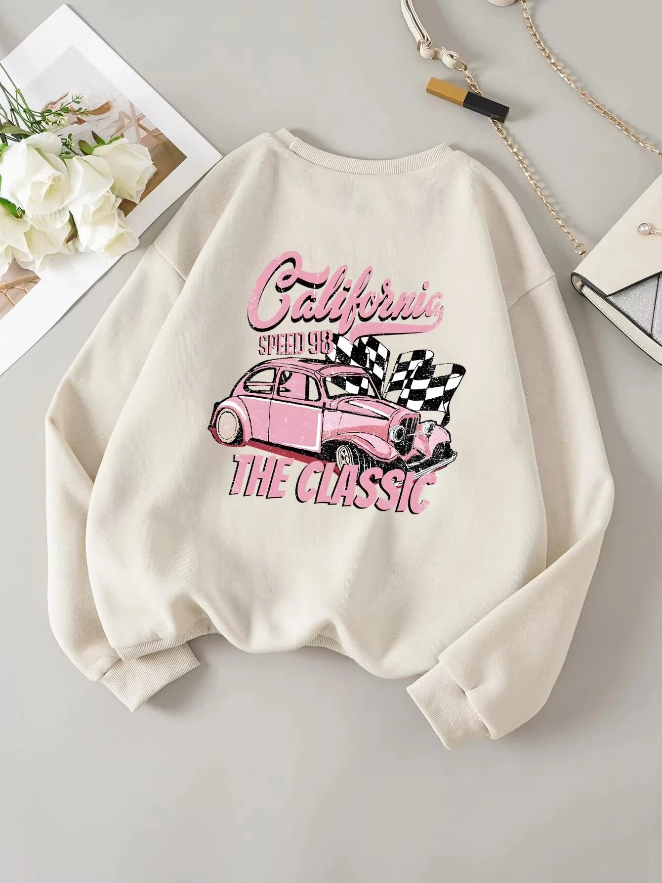 レディース 26 Y2K ファッション カジュアル プルオー - Winter Clothing Drawing のレビューと価格