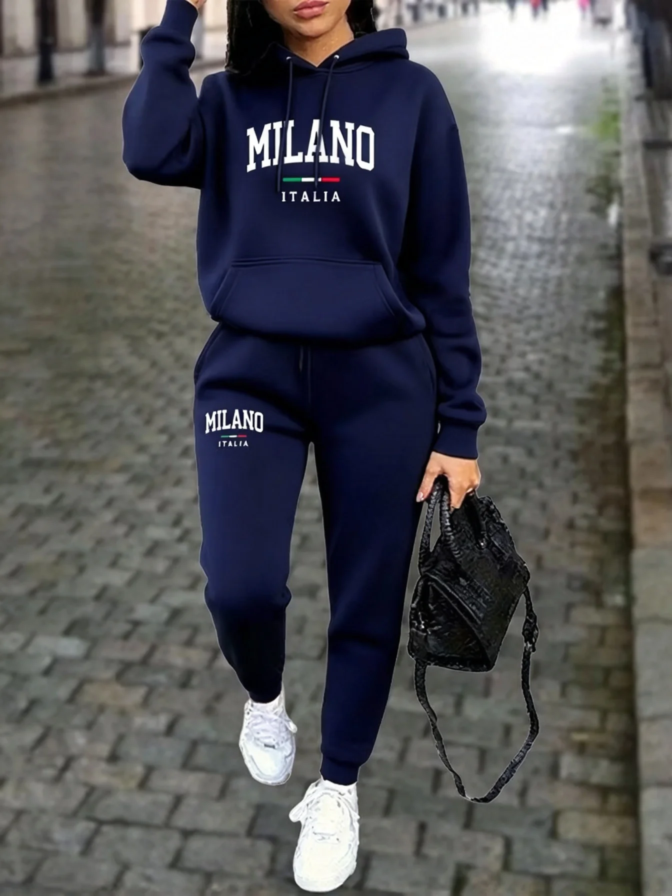 MILANO レディース パンツセット、高品質スウェットシャ - Winter Clothing For Women のレビューと価格